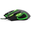 Gaming Ενσύρματο Ποντίκι MX401 Hawk EGM401KG (Μαύρο - Πράσινο)