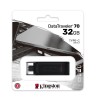 Kingston DataTraveler 70 32GB USB 3.2 (Μαύρο) 