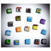 Μαγνητάκια με σχέδια menu iPhone σετ 18 τεμάχια (Design) 