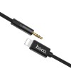 Καλώδιο Hoco UPA13 Lightning σε 3.5mm Audio Jack (Μαύρο) 