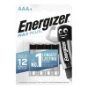 Μπαταρίες Αλκαλικές Energizer Max AAA LR03 (4τμχ) (Ασημί)