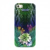  Θήκη Just Cavalli Python Flower Back Cover για iPhone 5/5S  (Design)