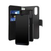 Θήκη Puro Wallet Detachable 2in1 Flip Cover για Huawei P20 Lite (Μαύρο)