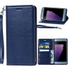  Θήκη Hanman Art Leather Diary για Samsung Galaxy A5 2017  (Μπλε)