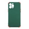 Θήκη Protective Silicone BiColor Back Cover για iPhone 12 (Casal Green)