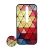 Θήκη με Popsocket Colorful Triangles Back Cover για Xiaomi Redmi 8 (Design)