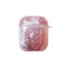 Θήκη Plastic Liquid Glitter για Apple AirPods (Φουξ)