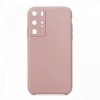 Θήκη OEM Silicone Back Cover με Προστασία Κάμερας για Huawei P40 Pro (Dusty Pink) 