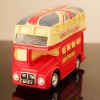 Κουμπαράς σε σχήμα Αγγλικού Λεωφορείου (Κόκκινο)