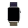 Ανταλλακτικό Λουράκι Nylon με Κούμπωμα Velcro για Apple Watch 42/44mm (Χακί)