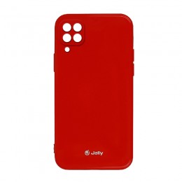 Θήκη Jelly Case Back Cover με Προστασία Κάμερας για Samsung Galaxy A22 (Κόκκινο)