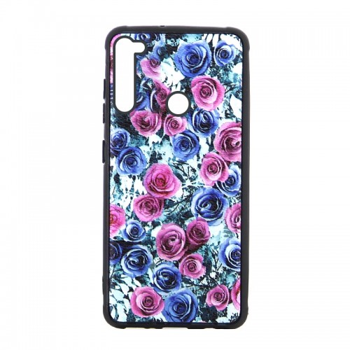 Θήκη Pink & Blue Roses Back Cover για Xiaomi Redmi Note 8 (Design)