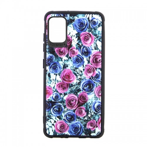 Θήκη Pink & Blue Roses Back Cover για Samsung Galaxy A71 (Design) 