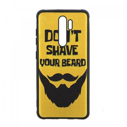 Θήκη Don't Shave Your Beard Back Cover για Xiaomi Redmi Note 8 Pro (Design) 