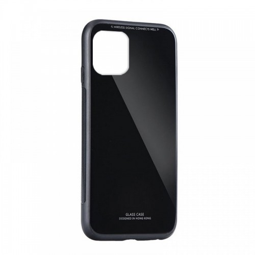Θήκη Forcell Glass Case Back Cover για iPhone 11 Pro Max  (Μαύρο)