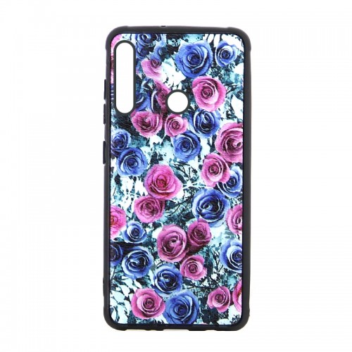 Θήκη Pink & Blue Roses Back Cover για Huawei P40 Lite E (Design)