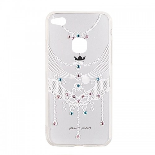 Θήκη MyMobi Back Cover Vennus Art White Necklace για Huawei P9 Lite  (Design)
