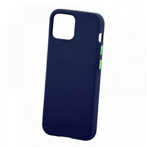 Θήκη Solid Silicone Case Back Cover για iPhone 12 mini (Μπλε) 
