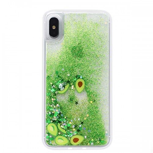 Θήκη Mymobi Liquid Glitter Avocado για Samsung Galaxy S10 Lite (Πράσινο)