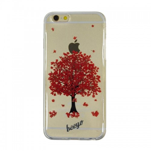 Θήκη Beeyo Blossom Back Cover για iPhone 6/6S (Κόκκινο)