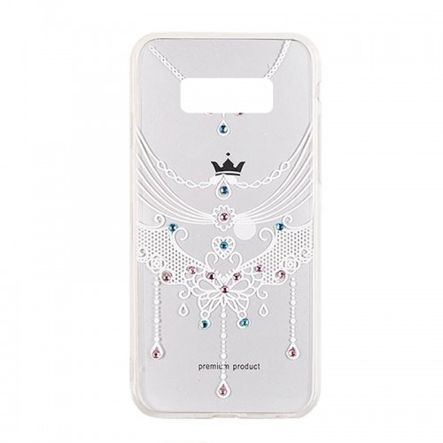 Θήκη MyMobi Back Cover Vennus Art White Necklace για Samsung Galaxy S8 Plus  (Design)