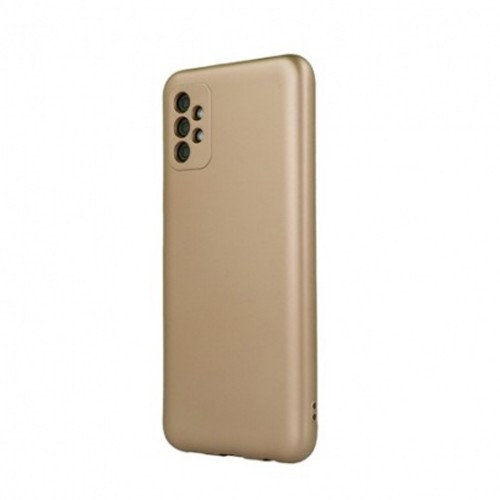 Θήκη Metallic Back Cover με Προστασία Κάμερας για Samsung Galaxy A13 4G (Χρυσό)