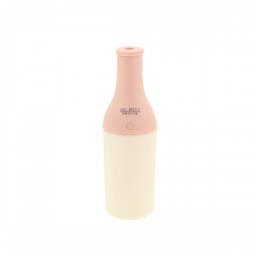  Cool Bottle LED Υγραντήρας με USB  (Ροζ)