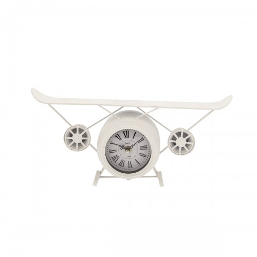  Μεταλλικό Ρολόι Διπλάνο Paris 1865  (Άσπρο)