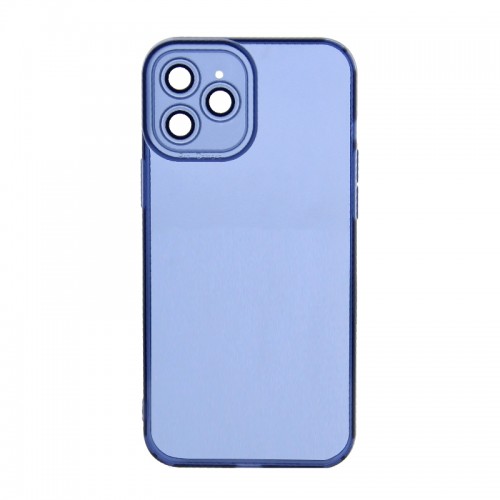 Θήκη X-Level Back Cover Σιλικόνης Air Cushion & Glass Camera Film για iPhone 12 Pro (Μπλε) 