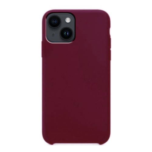 Θήκη OEM Silicone Back Cover για iPhone 14 Plus (Burgundy)