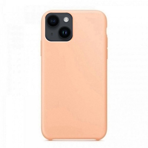 Θήκη OEM Silicone Back Cover για iPhone 14 (Pale Pink) 
