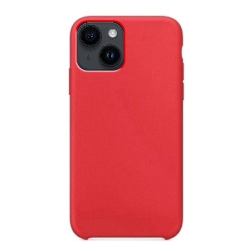 Θήκη OEM Silicone Back Cover για iPhone 14 Plus (Red)