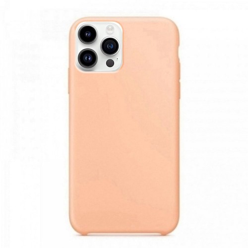 Θήκη OEM Silicone Back Cover για iPhone 14 Pro (Pale Pink)