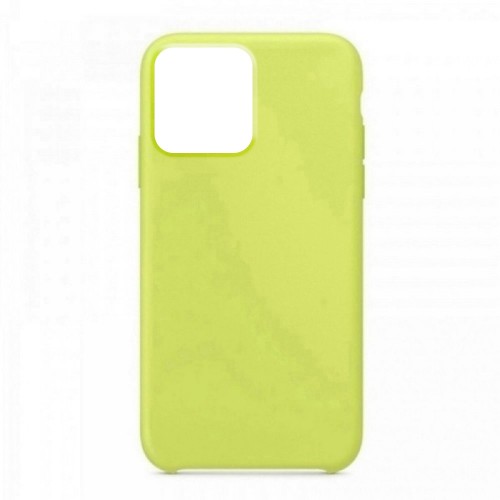 Θήκη OEM Silicone Back Cover για iPhone 15 Ultra (Lemon Yellow)