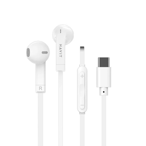 Ενσύρματα Ακουστικά Handsfree Havit E336C Type C 1.2m 