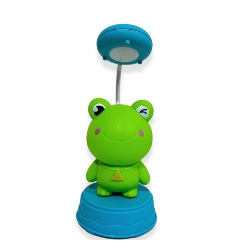 Επιτραπέζιο Διακοσμητικό Φωτιστικό Νυκτός σε Σχήμα Βατράχου