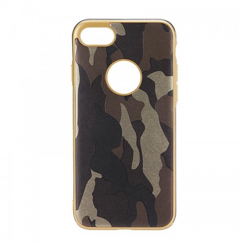 Θήκη MyMobi Army Case Back Cover για iPhone 7/8 (Καφέ)
