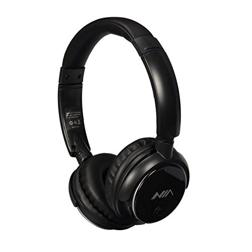 Ακουστικά NIA Bluetooth Stereo Q1  (Μαύρο)