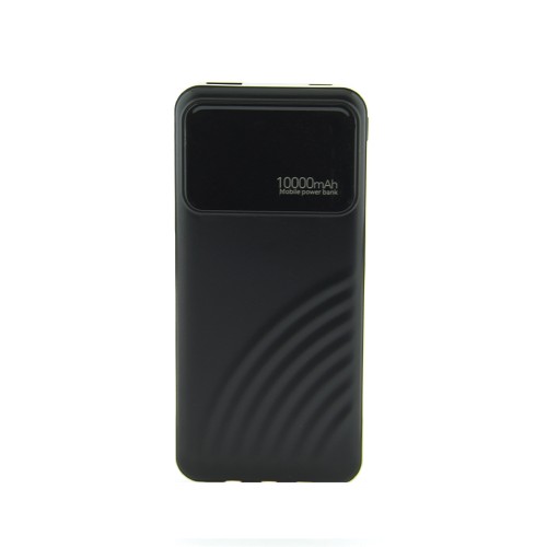 Powerbank G35 με Ενσωματωμένα Καλώδια Type-C, Lightning &USB-A 10000mAh