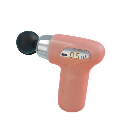 Συσκευή Μασάζ CY-009 με 4 Κεφαλές, 5 Επίπεδα Έντασης και Οθόνη (Πορτοκαλί) (Default)