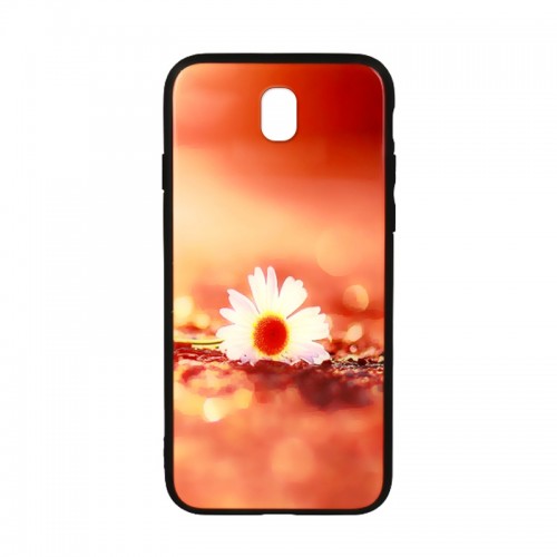 Θήκη Vennus Flowers Design 3 Glass Back Cover για Samsung Galaxy J5 2017 (Design)