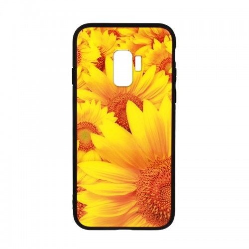 Θήκη Vennus Flowers Design 2 Glass Back Cover για Samsung Galaxy S9 (Design)