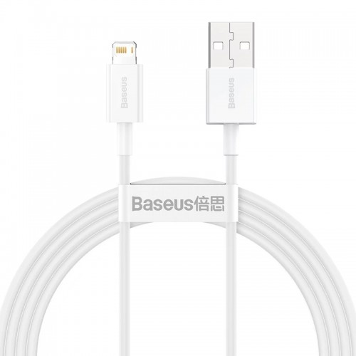 Καλώδιο Baseus Superior Series USB To Lightning 2.4A CALYS-B02 1.5M (Άσπρο) 