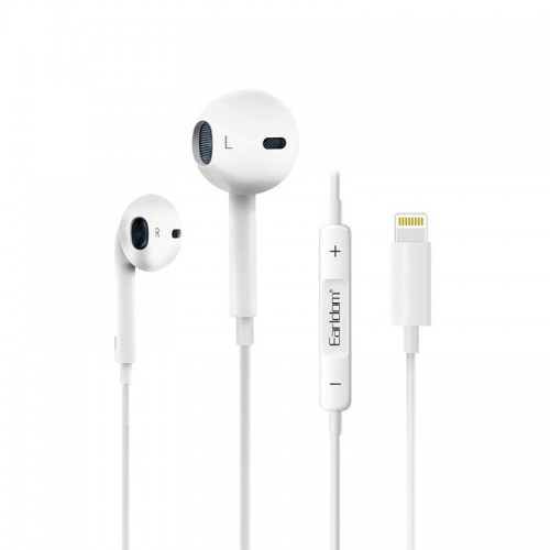 Ακουστικά Lightning Earldom ET-E21 με Σύνδεση Bluetooth (Άσπρο)