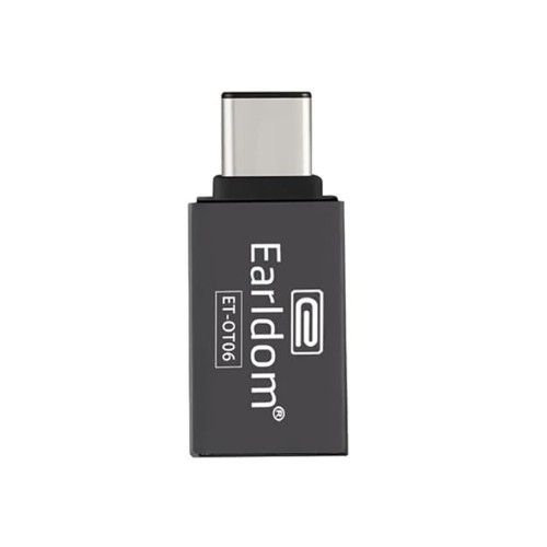 Αντάπτορας OTG Earldom ET-OT06 USB A 3.1 to Type C (Μαύρο)