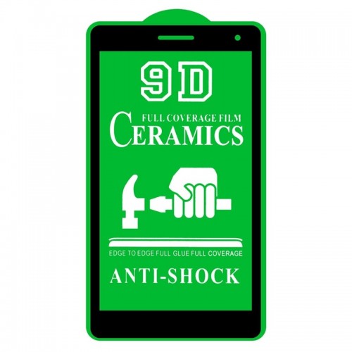 Ceramic Μεμβράνη Προστασίας Full Cover για Samsung Galaxy Tab A7 Lite 8.7'' (Μαύρο)