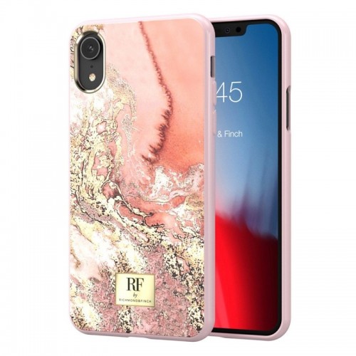 Θήκη RF Pink Marble Gold Back Cover για iPhone XS Max (Design)