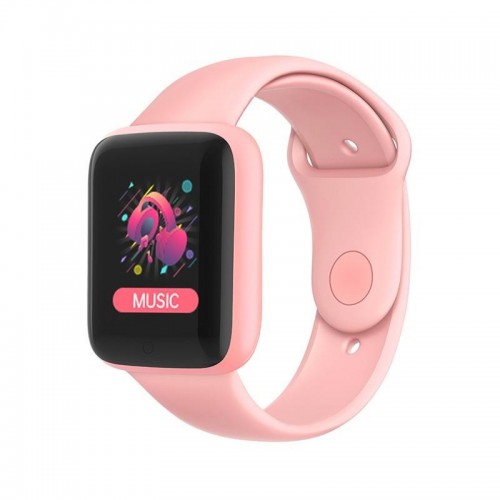 Smartwatch Macaron Color (Ροζ)