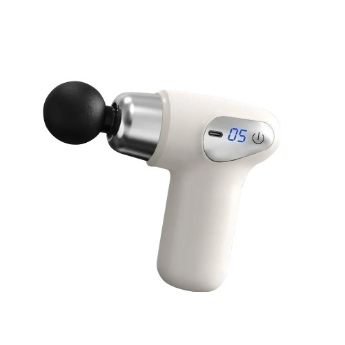 Συσκευή Μασάζ CY-009 με 4 Κεφαλές, 5 Επίπεδα Έντασης και Οθόνη (Άσπρο) (Default)