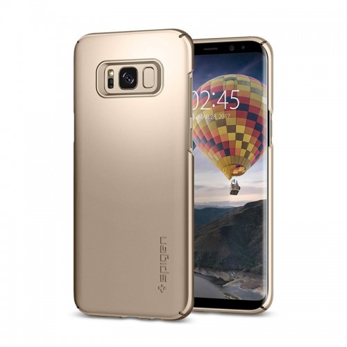 Θήκη Spigen Thin Fit Back Cover για Samsung Galaxy S8  (Gold Maple)